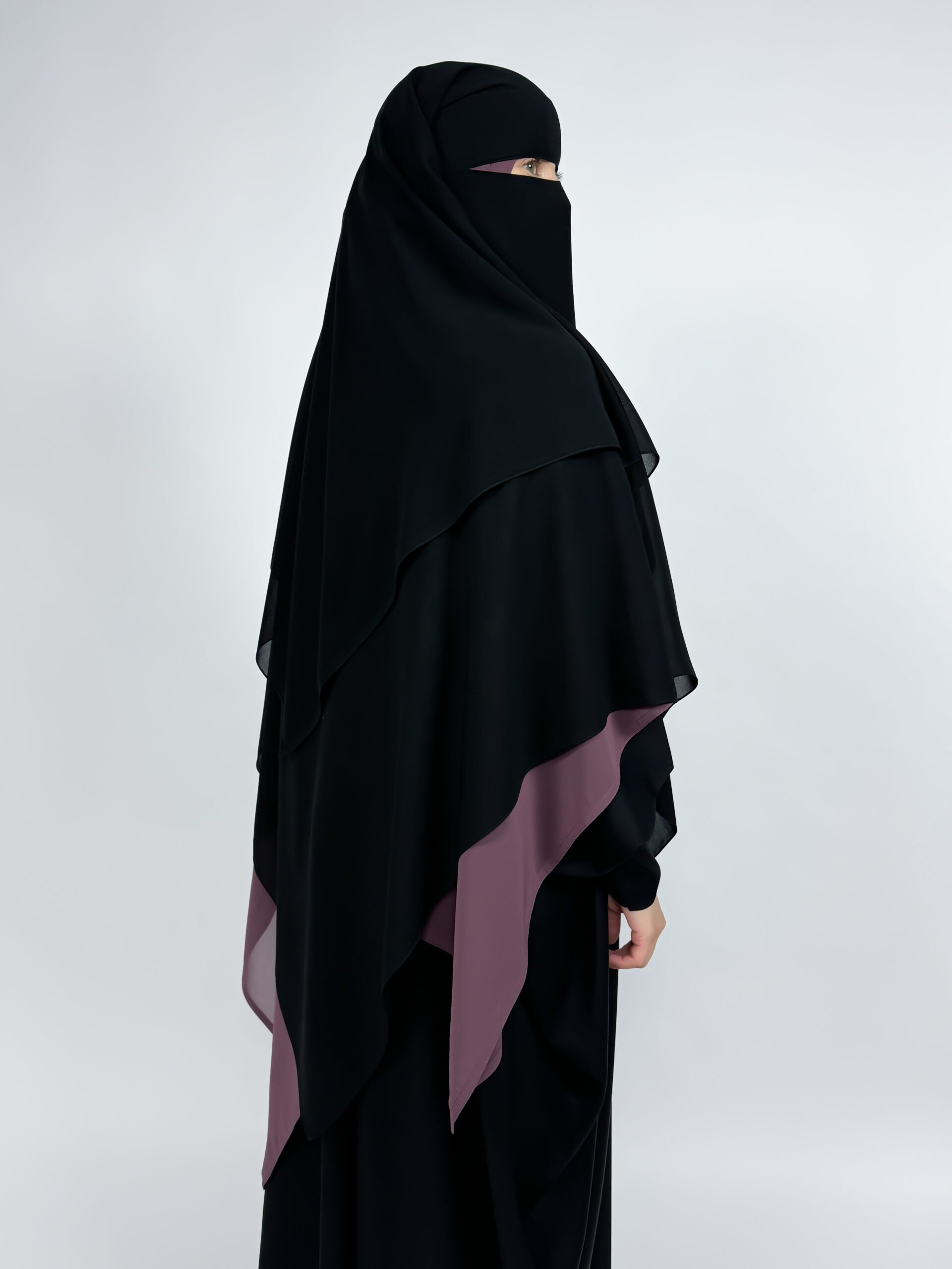 Long 3 Layer Diamond Niqab | Pinch