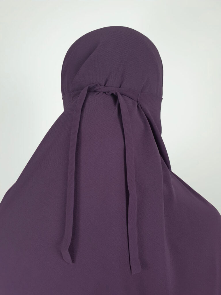 Short Half Niqab | Tie back