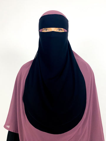 Round Niqab | Long 20"
