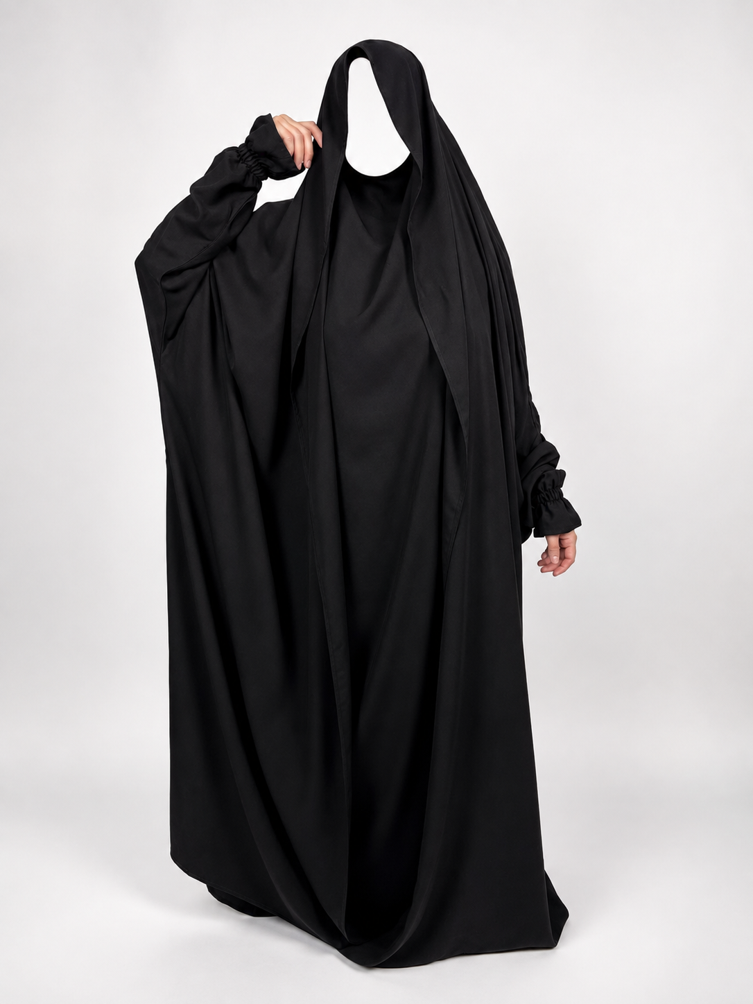 The Concealed Jilbab | 1pc Jilbab with a Flap