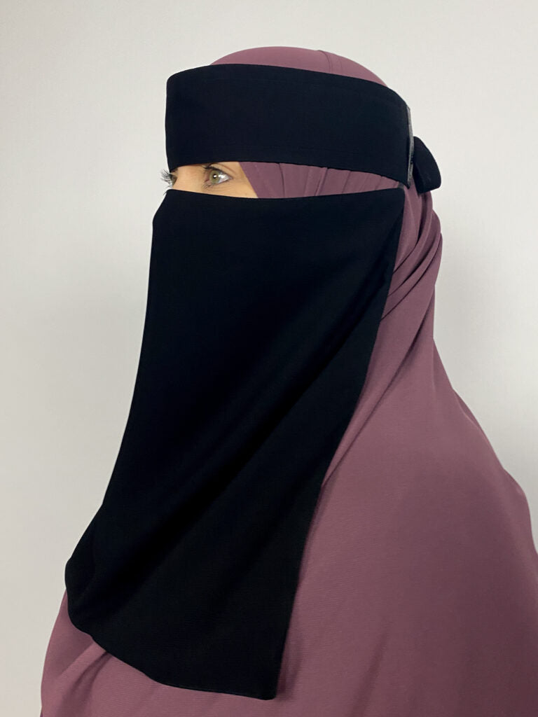 Saudi Niqab | Medium | Elasticated Sides