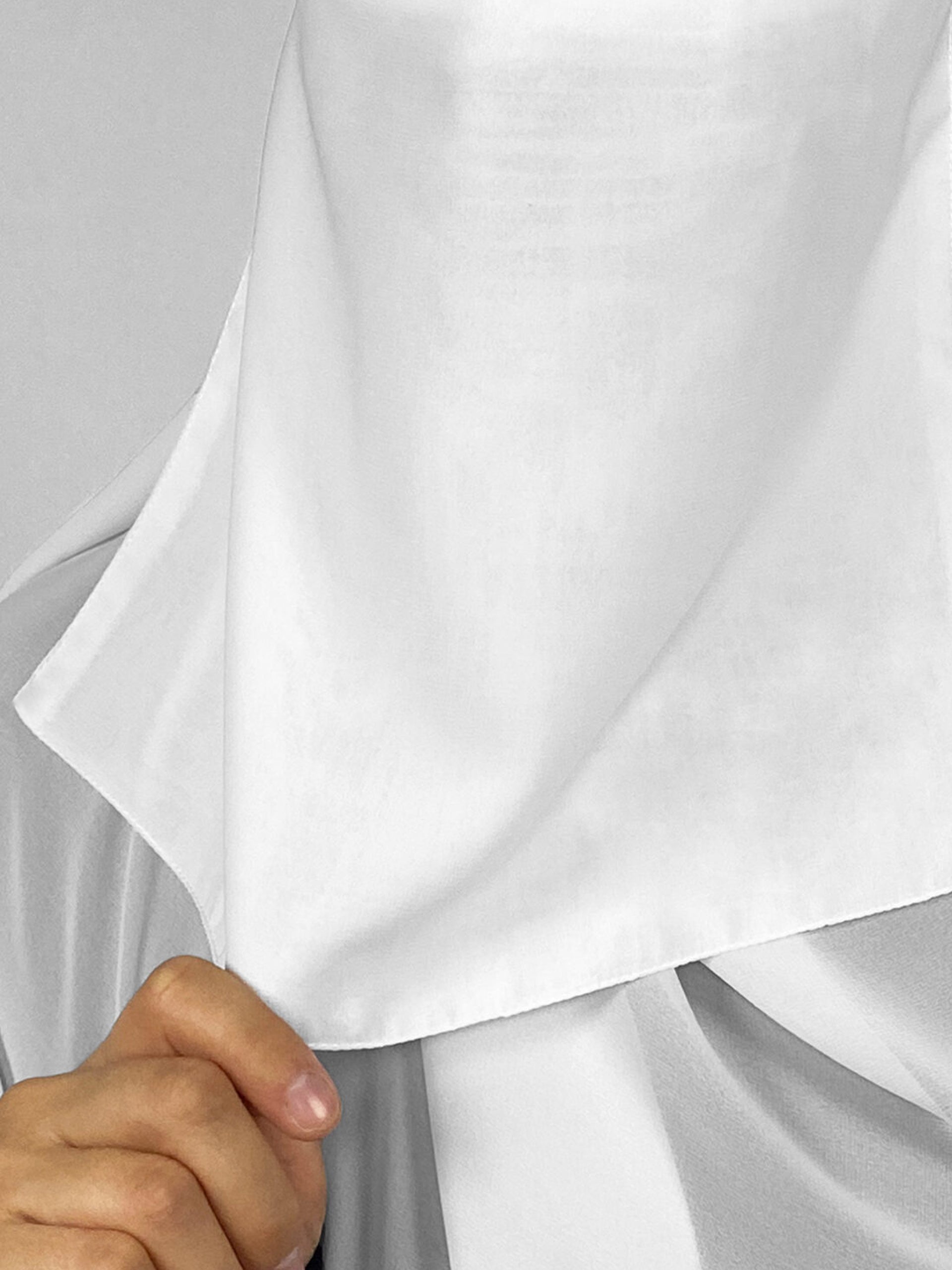 Extra Short 1 Layer | Stiff Headband Niqab | Elasticated Sides