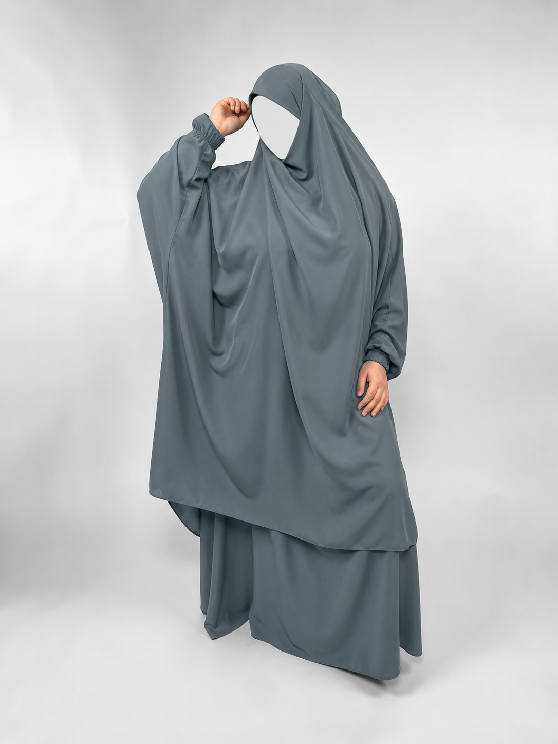 2 Piece Jilbab | Elastic Cuff | Nida