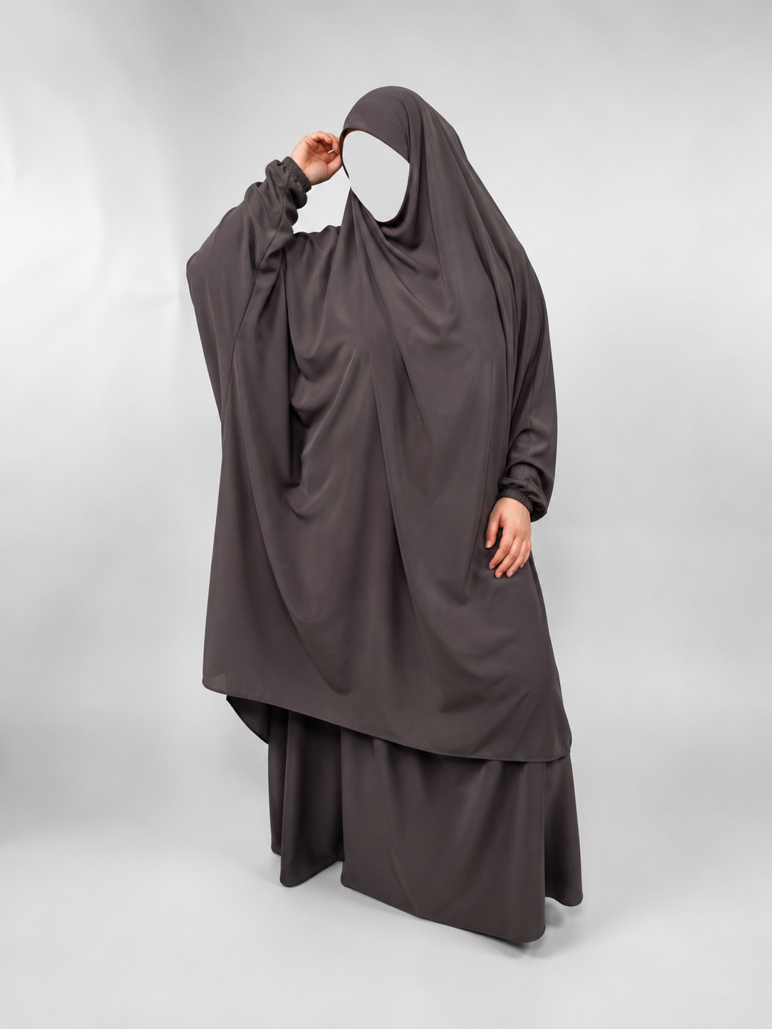 2 Piece Jilbab | Elastic Cuff | Nida