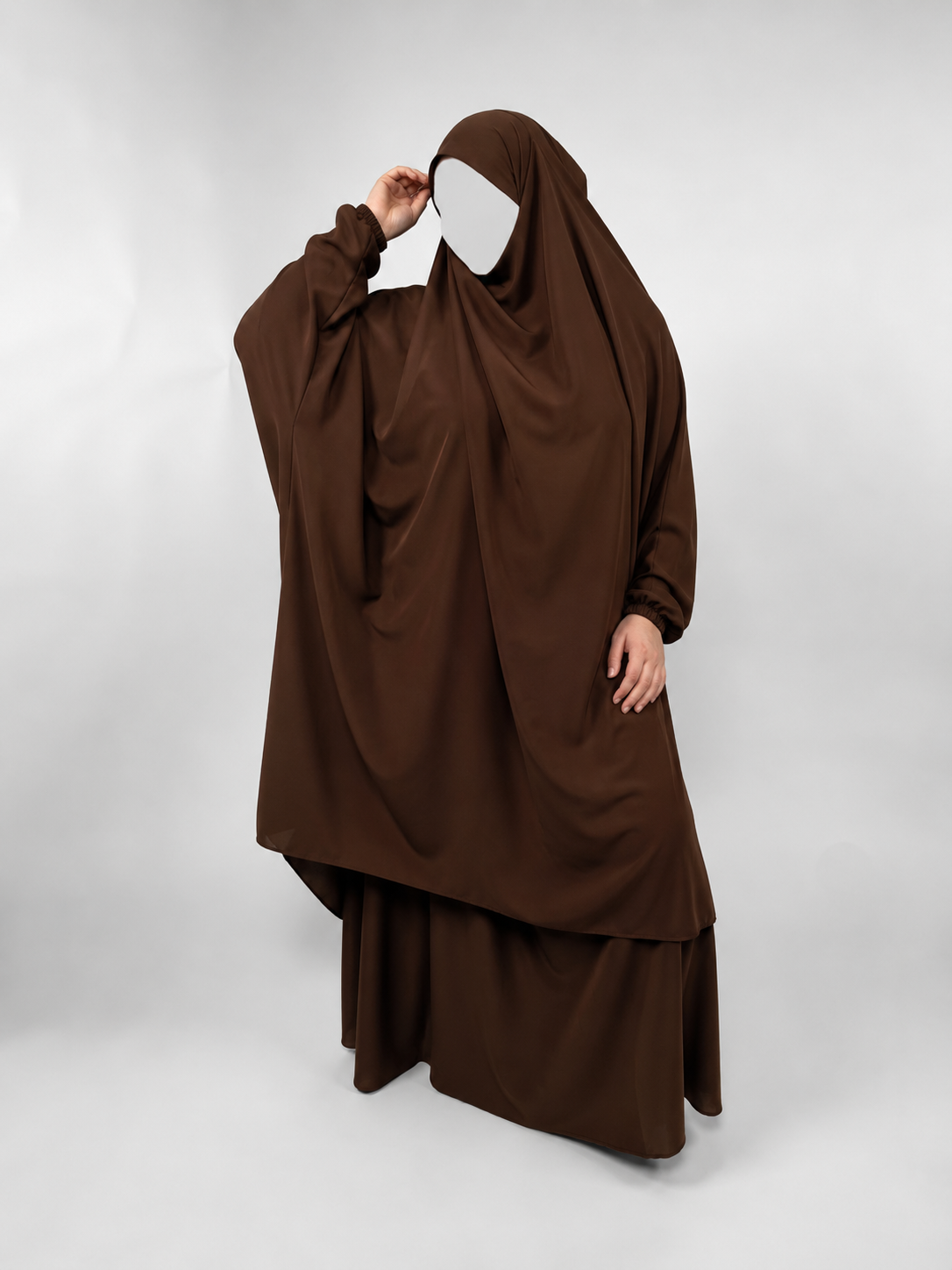 2 Piece Jilbab | Elastic Cuff | Nida