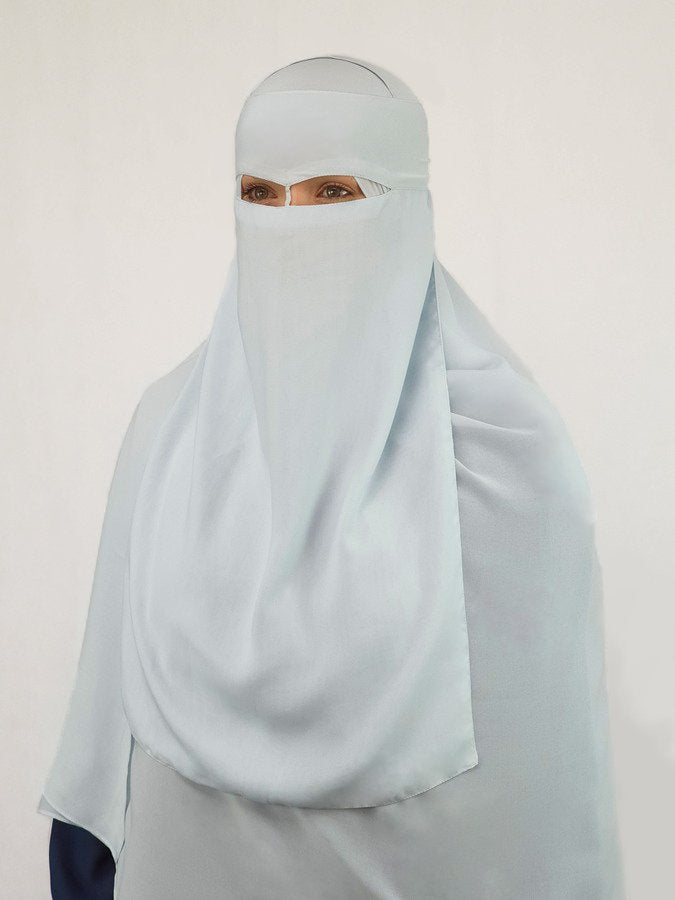 24" Widows Peak AKA Eagle Eye Nose String Niqab