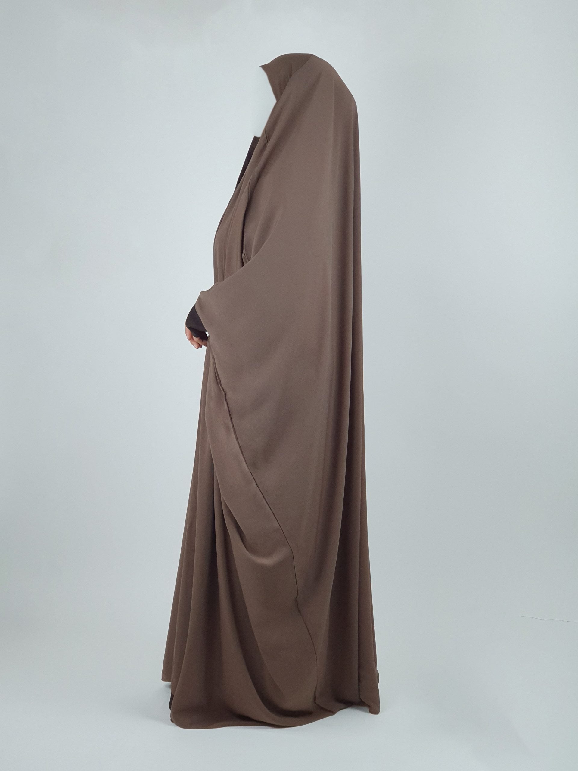 Front Buttoned Jilbab | Matte