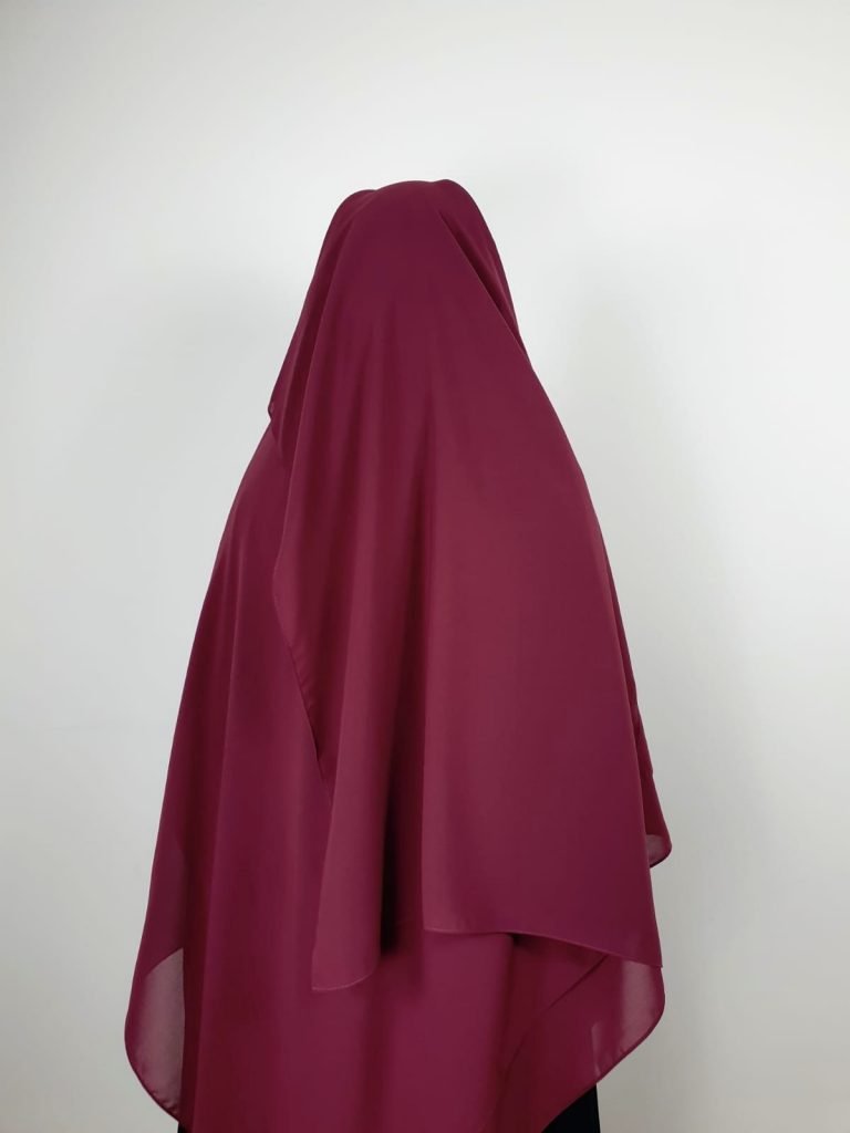 8" 1 Layer Niqab: Wide Eye Opening