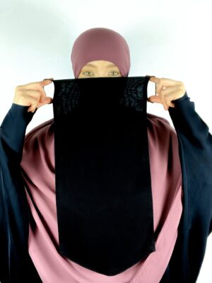 Diamond Shape Half Niqab: MASK Style