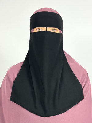 Medium 1 Layer Niqab | Thin Nose String